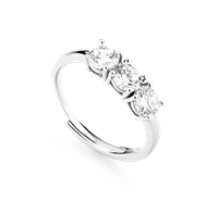 Anello Marcello Pane Donna in Argento ANES 006-4 - ANES 006-4